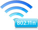 Wireless Icon and 802.11n Badge